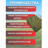Тент брезентовый, водоупорный, плотность 360г/м2